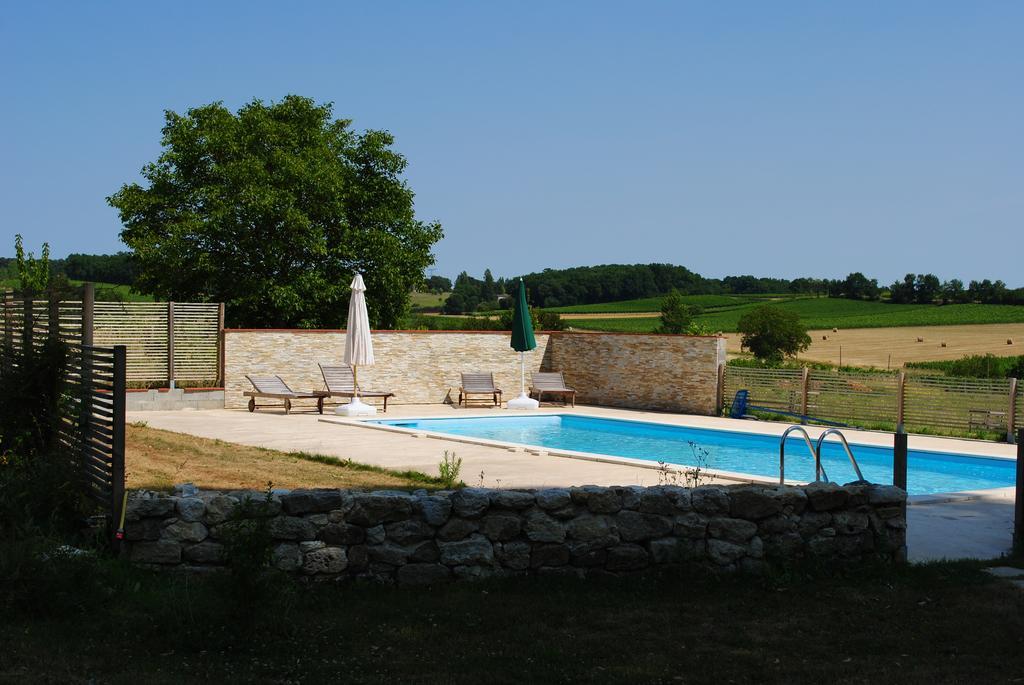 Les Foucauds Otel Saint-Quentin-de-Caplong Dış mekan fotoğraf