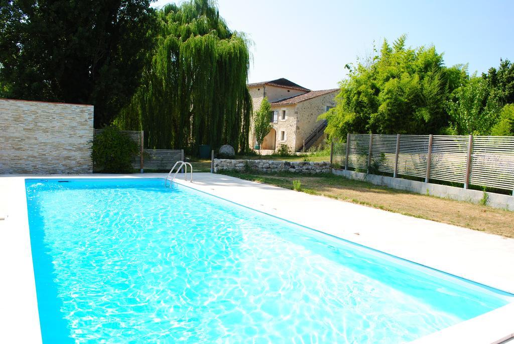 Les Foucauds Otel Saint-Quentin-de-Caplong Dış mekan fotoğraf