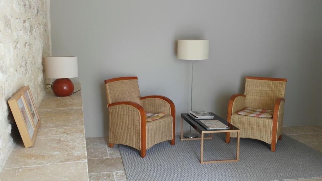 Les Foucauds Otel Saint-Quentin-de-Caplong Dış mekan fotoğraf
