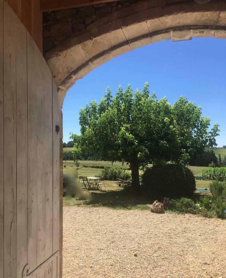 Les Foucauds Otel Saint-Quentin-de-Caplong Dış mekan fotoğraf
